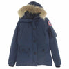 CANADA GOOSE カナダグース 2530LA 国内正規品 グリフィンタグ Montebello Parka モンテベッロ パーカ ダウンジャケット ネイビー系 XS【中古】