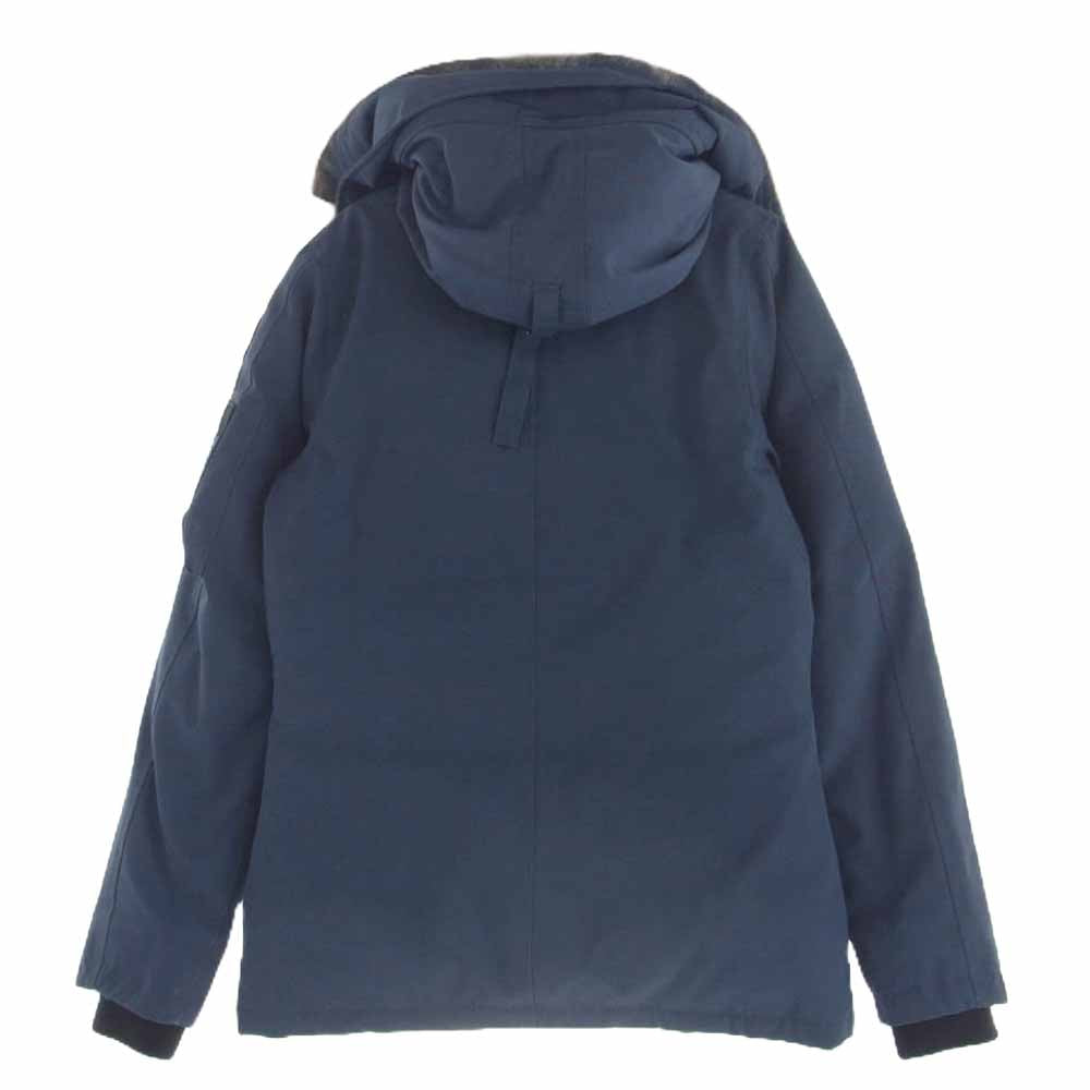 CANADA GOOSE カナダグース 2530LA 国内正規品 グリフィンタグ Montebello Parka モンテベッロ パーカ ダウンジャケット ネイビー系 XS【中古】