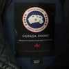 CANADA GOOSE カナダグース 2530LA 国内正規品 グリフィンタグ Montebello Parka モンテベッロ パーカ ダウンジャケット ネイビー系 XS【中古】