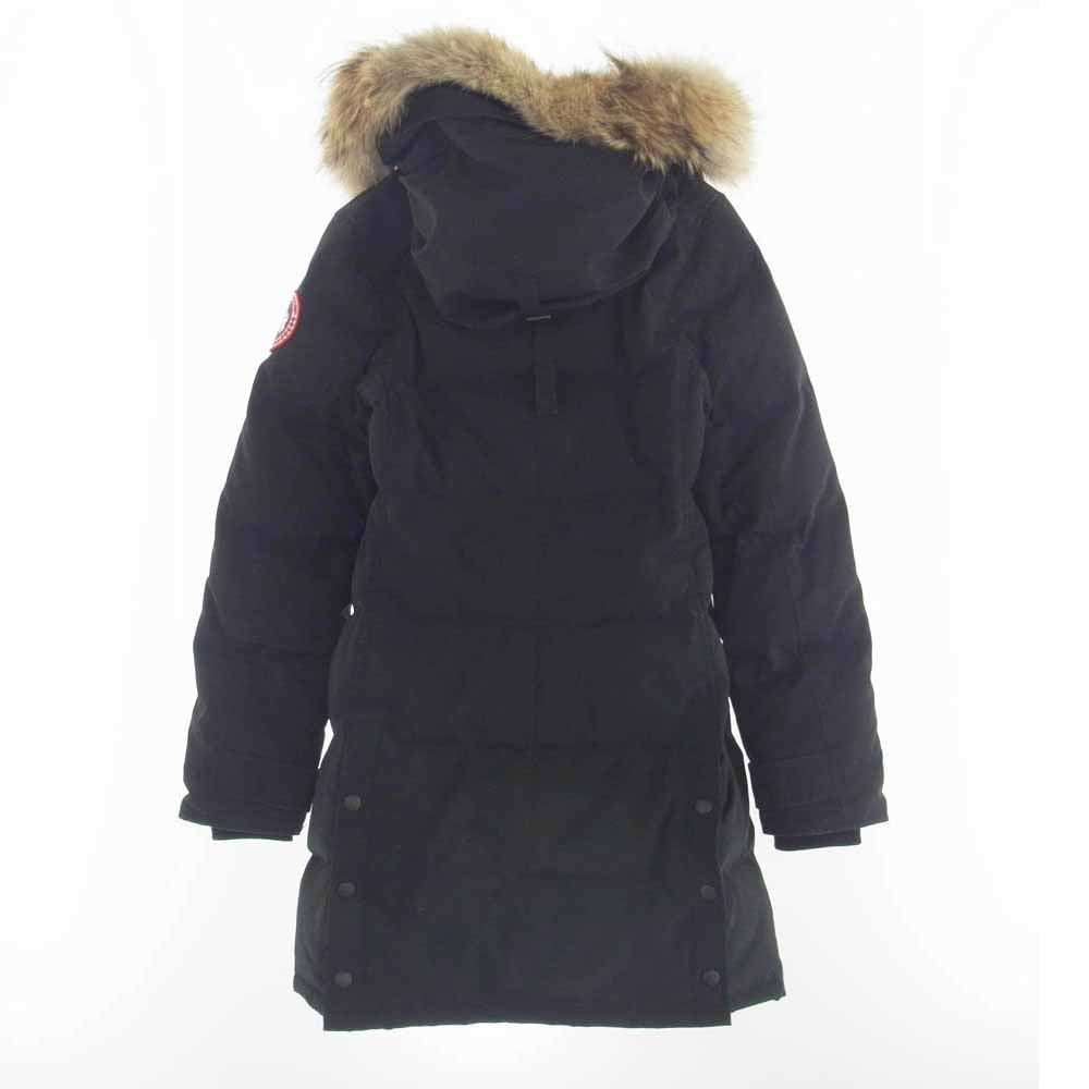 CANADA GOOSE カナダグース 2302JL 国内正規品 グリフィンタグ Mackenzie Parka Heritage マッケンジー パーカ ヘリテージ ダウンコート ダウンジャケット ブラック系 S/P【中古】