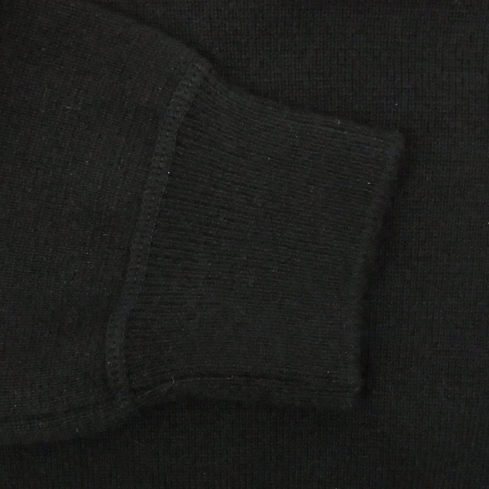 SOPHNET. ソフネット SOPH-232056 CASHMERE DOUBLE FACE CREWNECK KNIT カシミヤ ニット セーター クルーネック ブラック系 XL【極上美品】【中古】