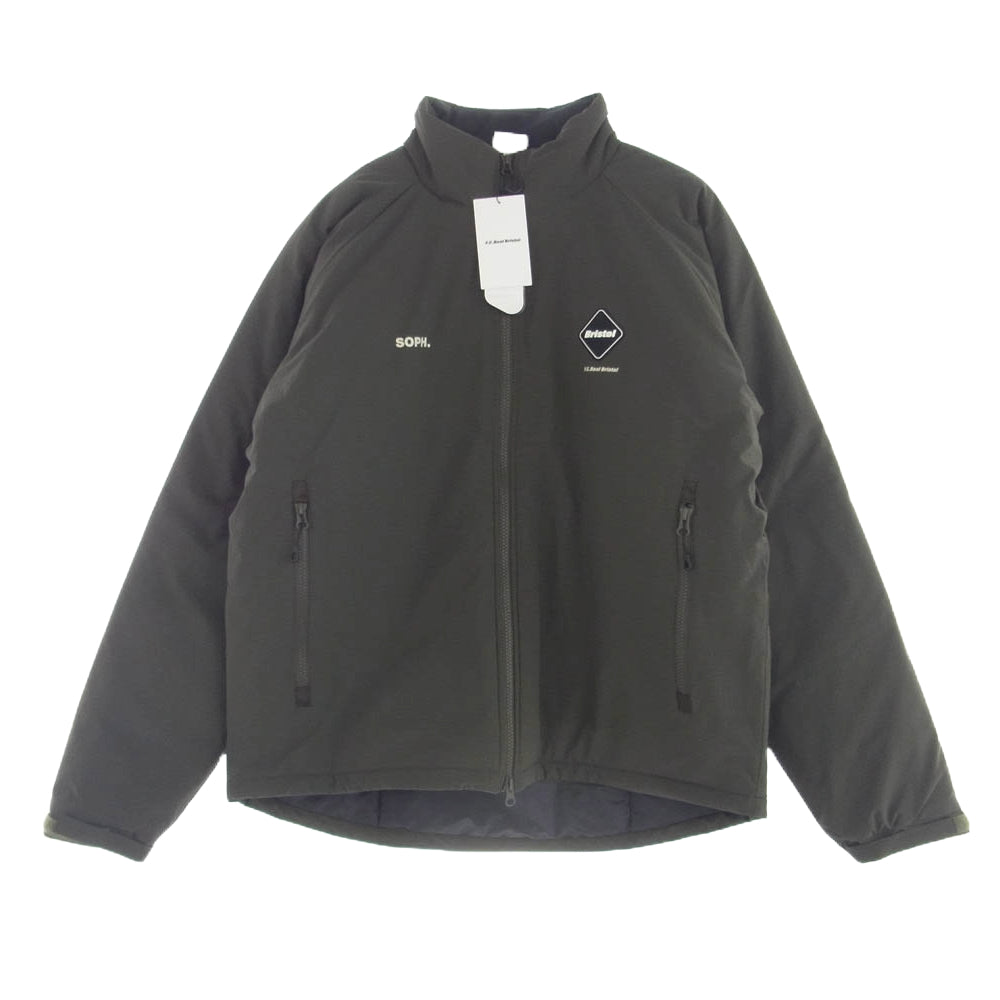 F.C.R.B. エフシーアールビー FCRB-242053 INSULATED VENTILATION JACKET ベンチレーション ジャケット プリマロフト カーキ系 L【新古品】【未使用】【中古】