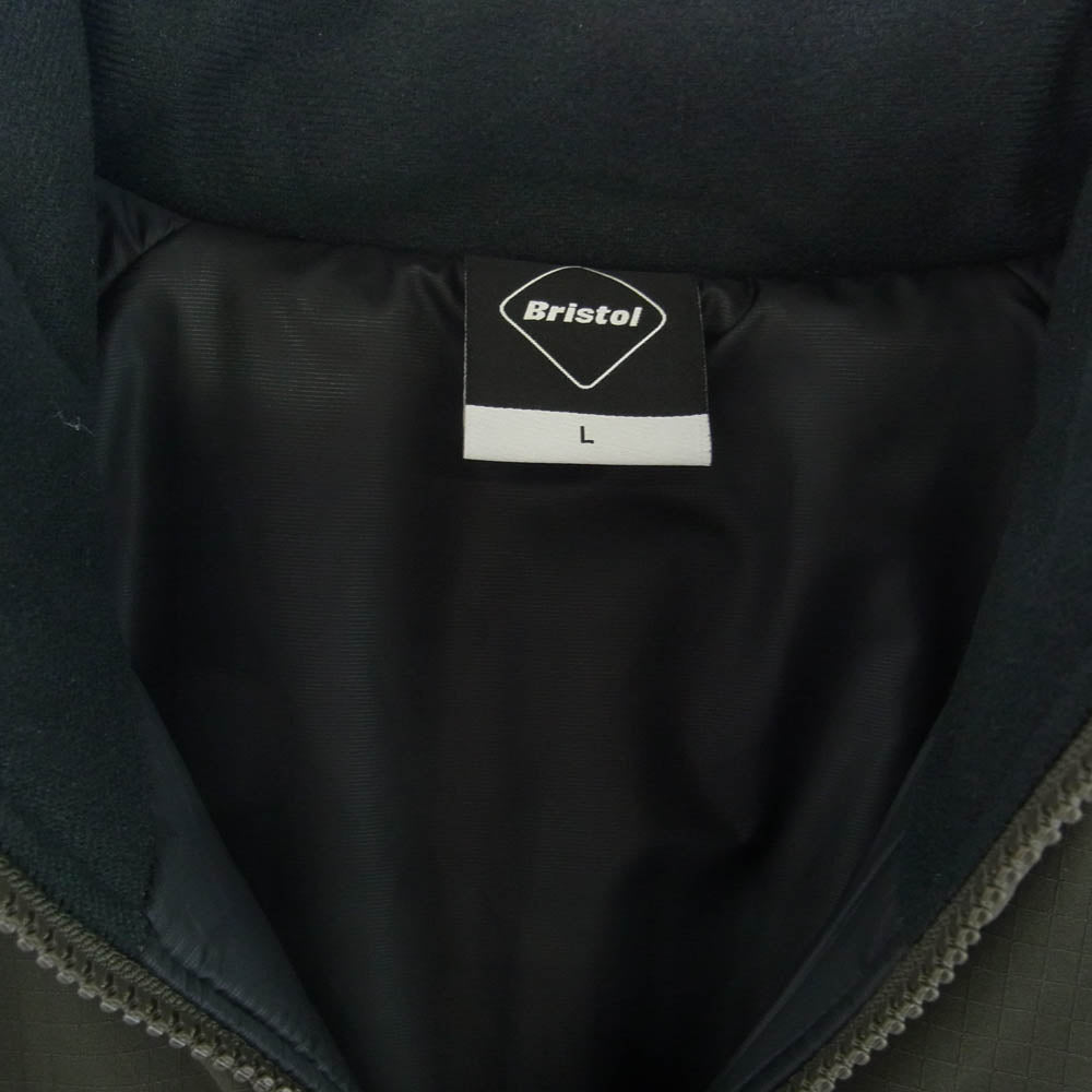 F.C.R.B. エフシーアールビー FCRB-242053 INSULATED VENTILATION JACKET ベンチレーション ジャケット プリマロフト カーキ系 L【新古品】【未使用】【中古】