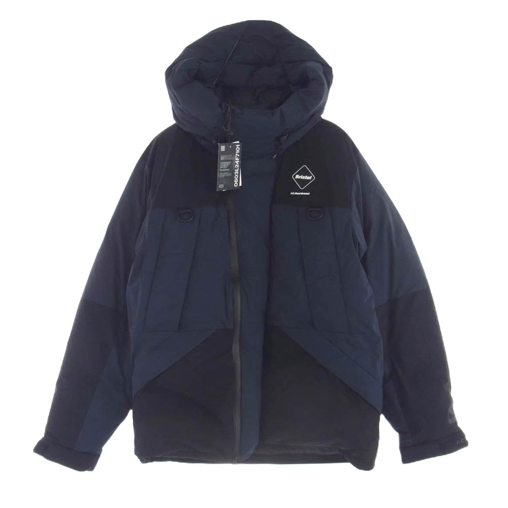 F.C.R.B. エフシーアールビー FCRB-242025 DOWN BENCH PARKA ベンチ ダウンジャケット ネイビー系 XL【新古品】【未使用】【中古】