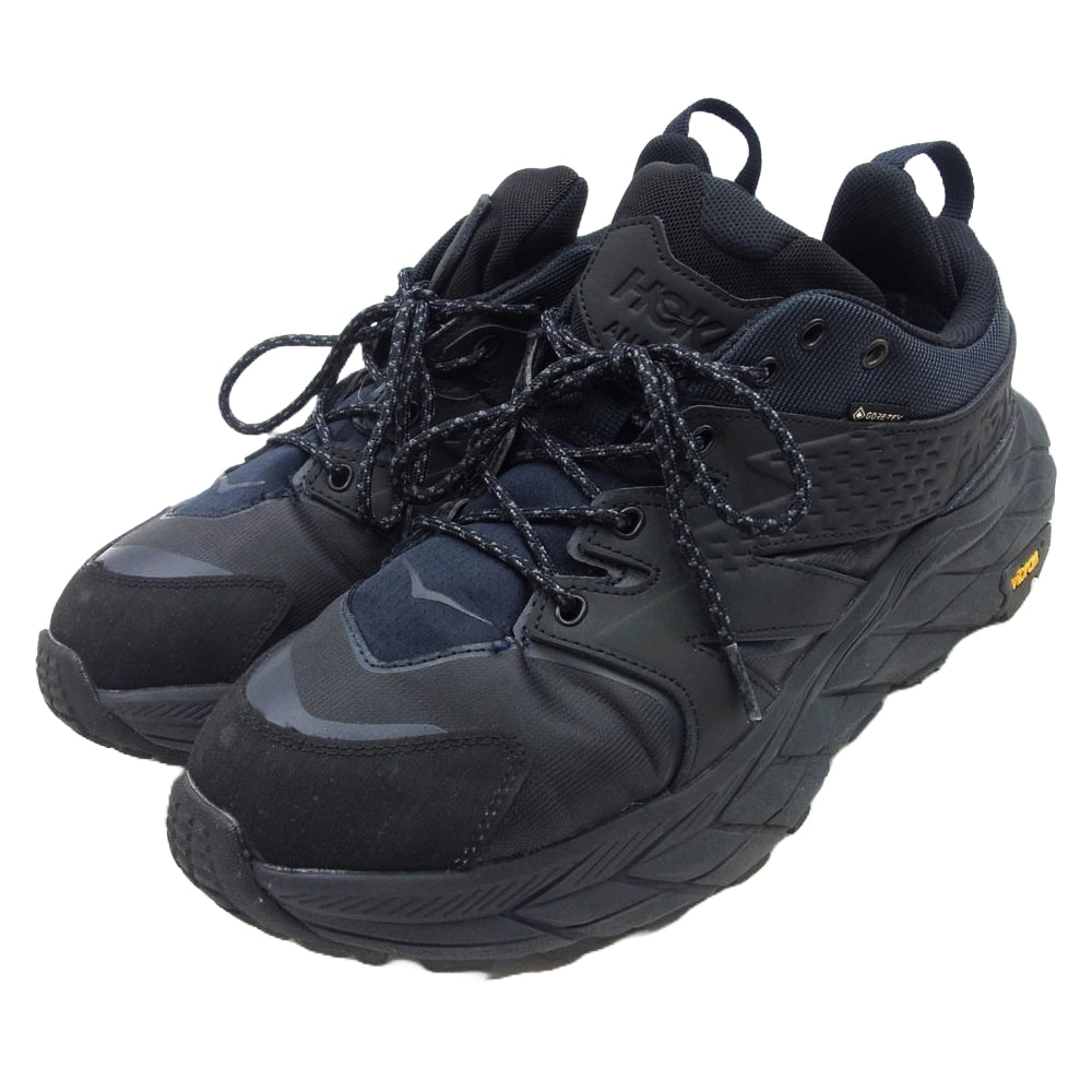 HOKA ONE ONE ホカ オネオネ 1122017 BBLC ANACAPA LOW GTX BLACK アナパカ ロウ  ゴアテックス スニーカー ブラック系 29cm【中古】