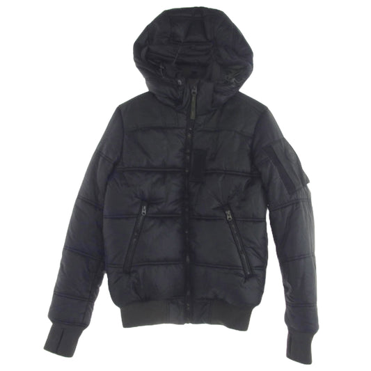 G-STAR ジースター Whistler Hooded Bomber ボンバー 中綿 ジャケット ブラック系 S【中古】