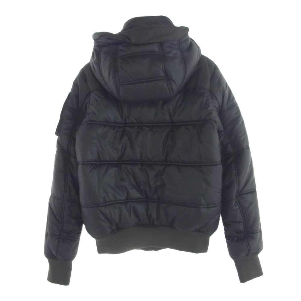 G-STAR ジースター Whistler Hooded Bomber ボンバー 中綿 ジャケット ブラック系 S【中古】