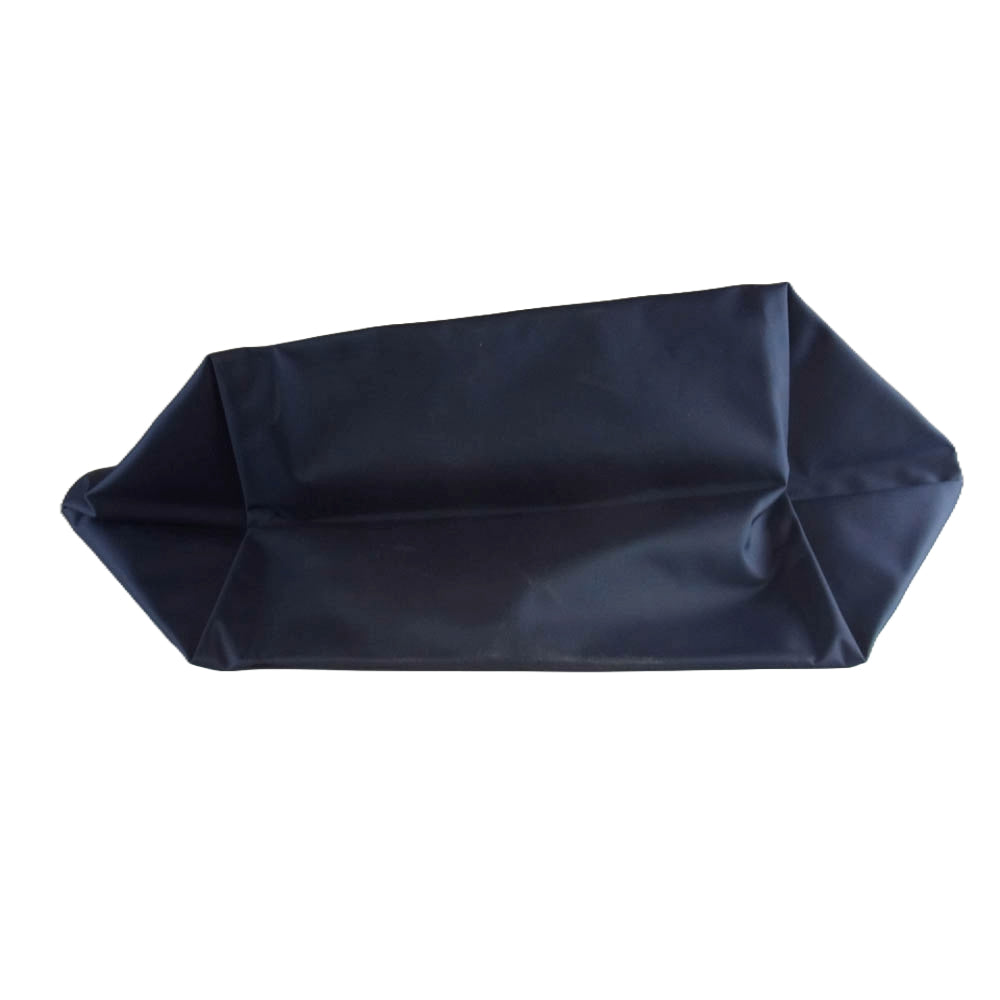 Longchamp ロンシャン ル プリアージュ M DEPOSEハンドバッグ 折りたたみ トートバッグ ネイビー系【美品】【中古】