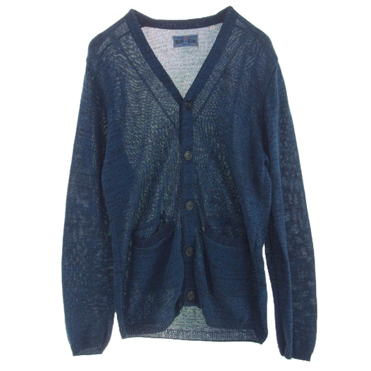 BLUE BLUE ブルーブルー コットン カーディガン ブルー系 2【中古】