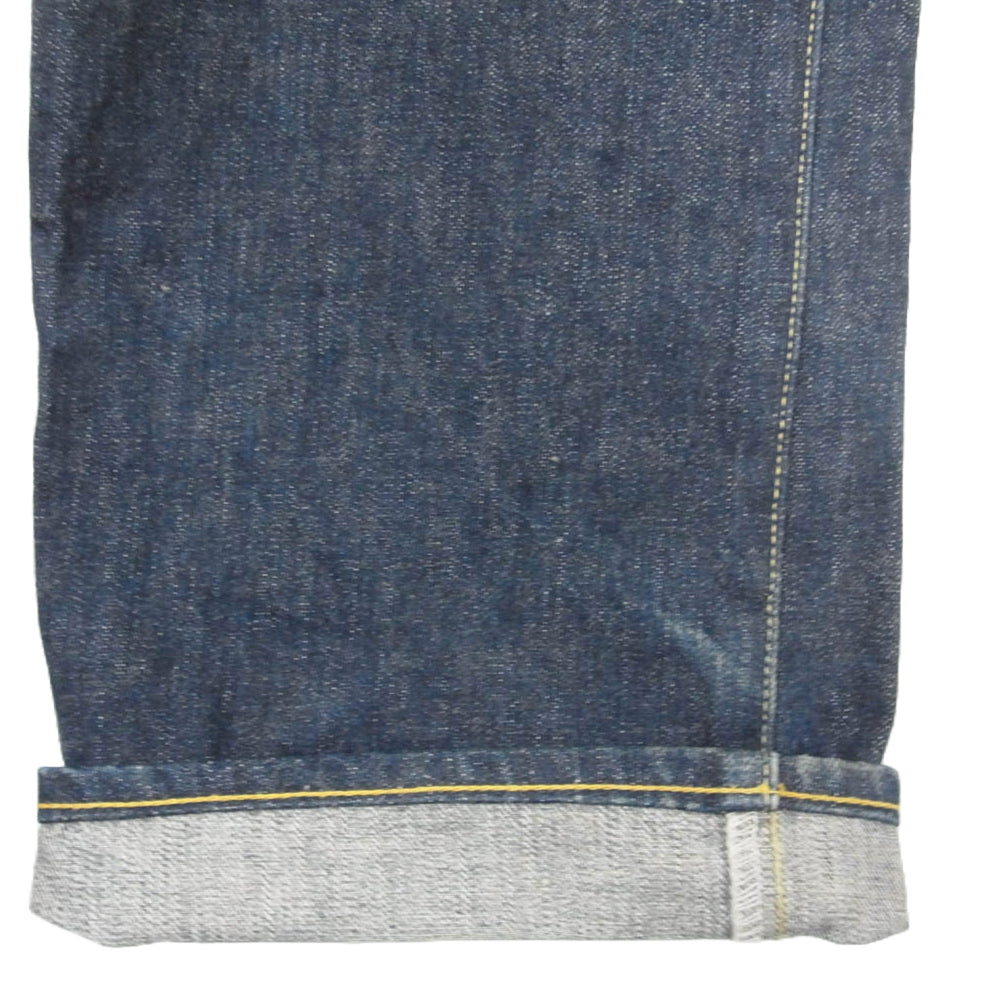 TENDERLOIN テンダーロイン シンチバック ボタンフライ デニム パンツ インディゴブルー系 30【中古】