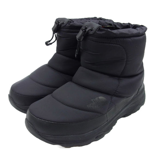 THE NORTH FACE ノースフェイス NF51874 Nuptse Bootie WP VI Short ヌプシ ブーティ ウォータープルーフ VI ショート ブーツ ブラック系 27cm【中古】