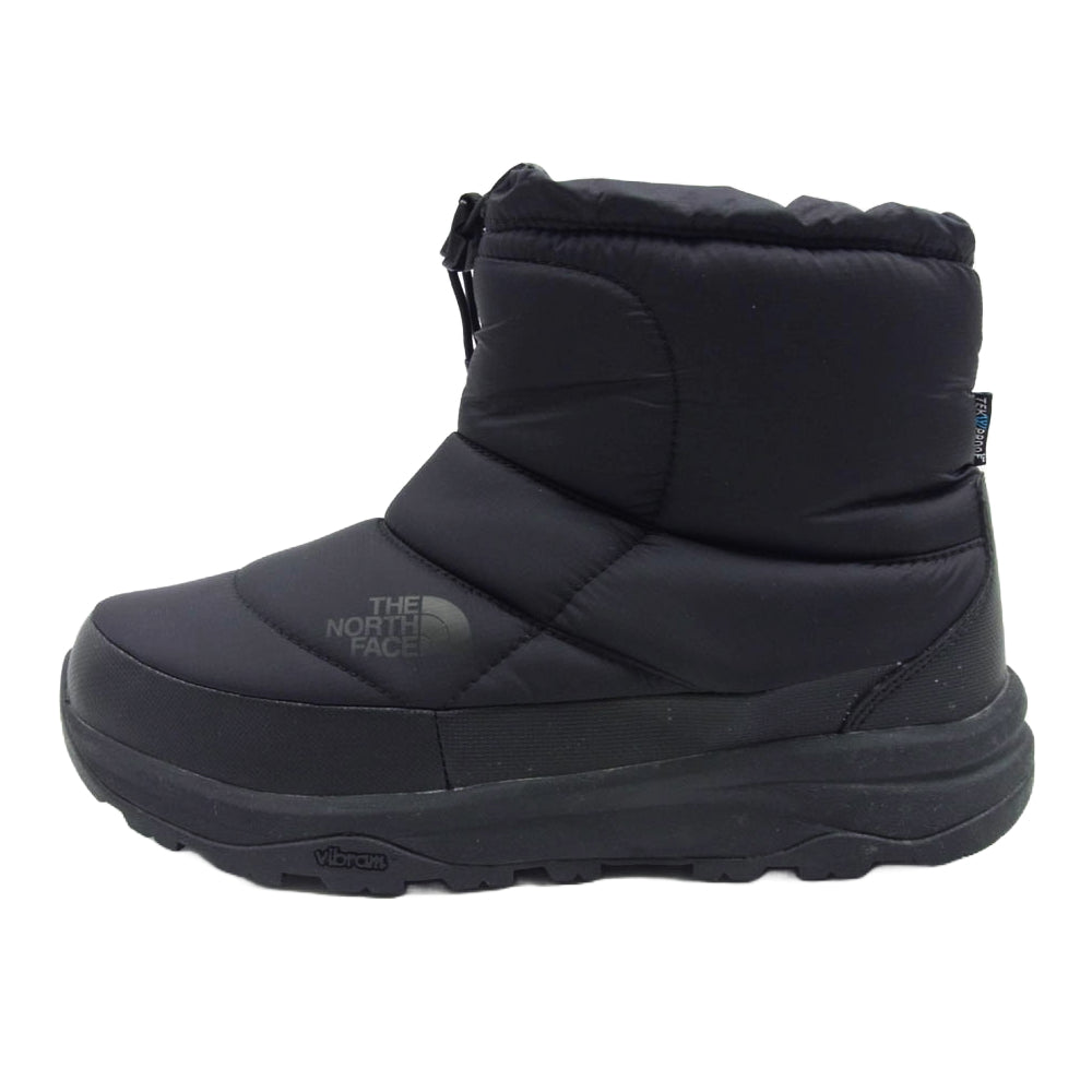 THE NORTH FACE ノースフェイス NF51874 Nuptse Bootie WP VI Short ヌプシ ブーティ ウォータープルーフ VI ショート ブーツ ブラック系 27cm【中古】