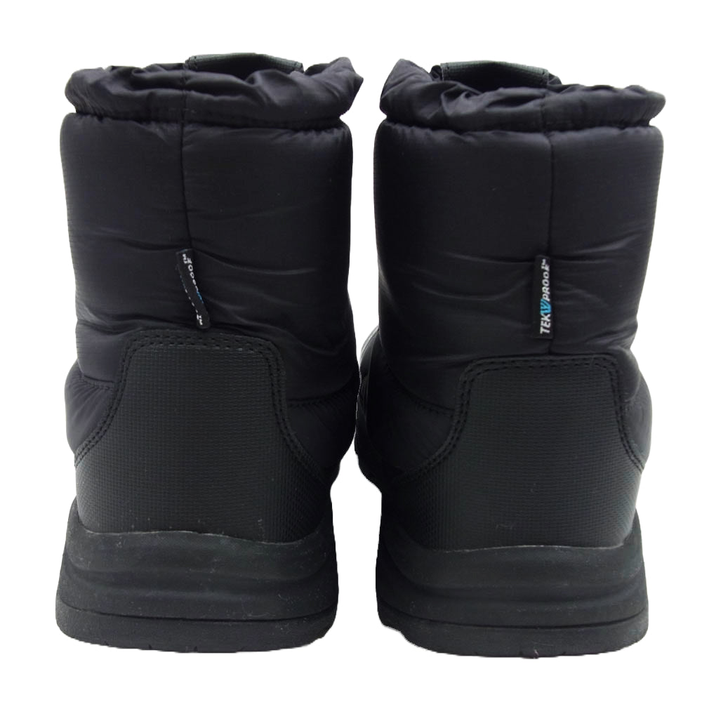 THE NORTH FACE ノースフェイス NF51874 Nuptse Bootie WP VI Short ヌプシ ブーティ ウォータープルーフ VI ショート ブーツ ブラック系 27cm【中古】