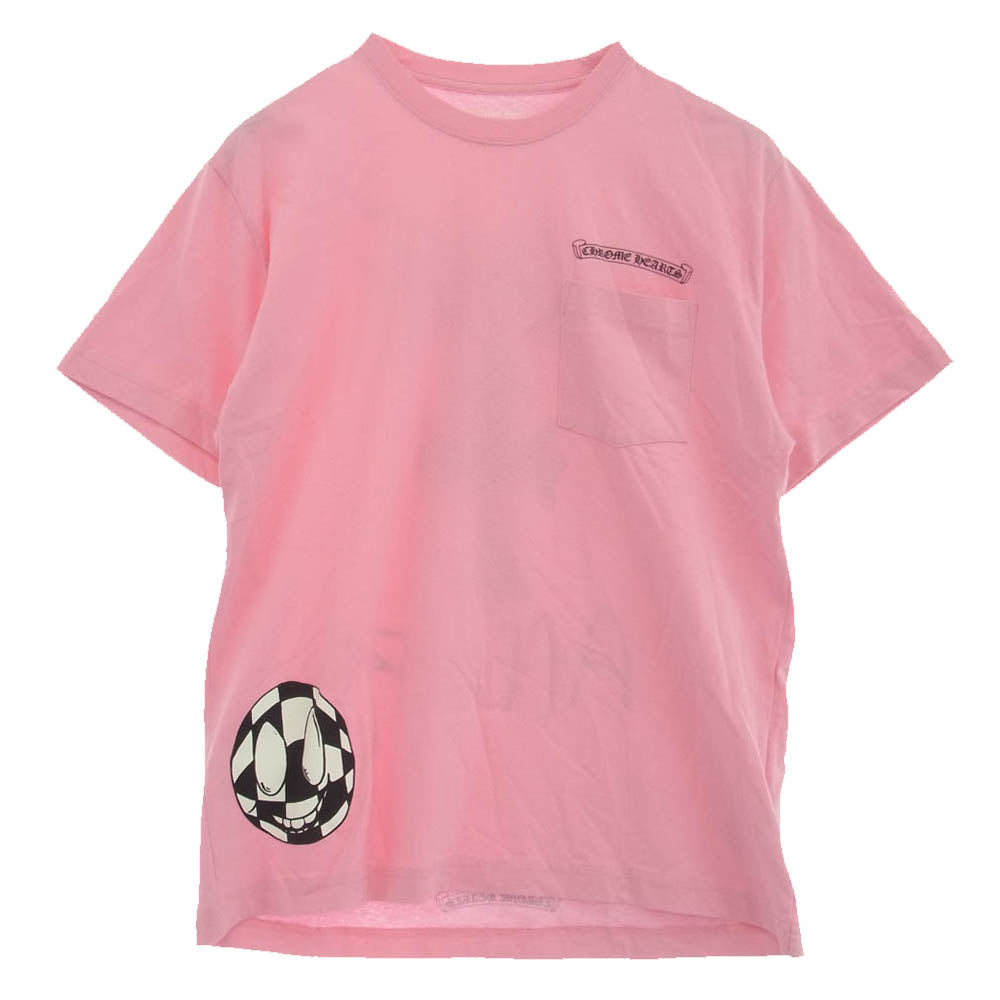 CHROME HEARTS クロムハーツ（原本無） MATTY BOY PPO VANITY AFFAIR T-SHRT マッティボーイ バックプリント 半袖Tシャツ カットソー ピンク系 M【中古】