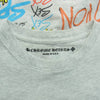 CHROME HEARTS クロムハーツ（原本無） MATTY BOY PPO BRAIN S/S TEE マッティボーイ ブレイン 半袖Tシャツ カットソー グレー系 M【中古】