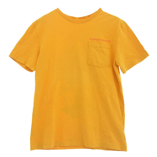 CHROME HEARTS クロムハーツ（原本無） MATTY BOY PPO mustard Tee Call Me マッティボーイ マスタード プリント 半袖Tシャツ カットソー イエロー系 M【中古】