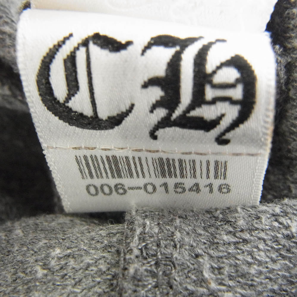 CHROME HEARTS クロムハーツ（原本無） CHプラス スウェットパンツ グレー グレー系 S【中古】