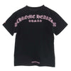 CHROME HEARTS クロムハーツ（原本無） MATTY BOY PPO Back Arch Logo USA Print Tee マッティボーイ USAバックプリント ロゴ ポケット付き 半袖 Tシャツ ブラック系 M【中古】