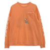 CHROME HEARTS クロムハーツ（原本無） MATTY BOY PRO LINK BUILD L/S TEE マッティボーイ バックプリント 長袖Tシャツ カットソー オレンジ系 L【中古】
