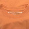 CHROME HEARTS クロムハーツ（原本無） MATTY BOY PRO LINK BUILD L/S TEE マッティボーイ バックプリント 長袖Tシャツ カットソー オレンジ系 L【中古】