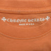 CHROME HEARTS クロムハーツ（原本無） MATTY BOY PRO LINK BUILD L/S TEE マッティボーイ バックプリント 長袖Tシャツ カットソー オレンジ系 L【中古】