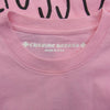 CHROME HEARTS クロムハーツ（原本無） MATTY BOY PPO VANITY AFFAIR T-SHRT マッティボーイ バックプリント 長袖Tシャツ カットソー ピンク系 M【中古】