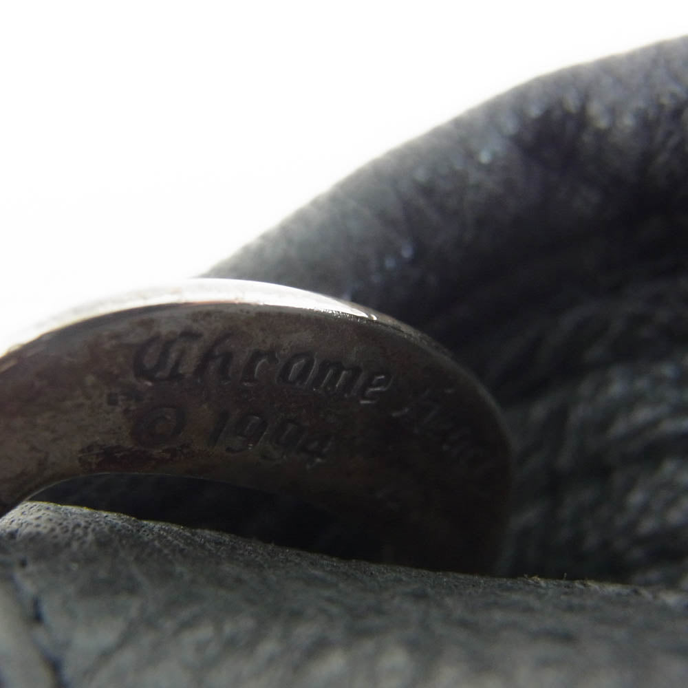 CHROME HEARTS クロムハーツ（原本無） FEDORA フェドラ ガンスリンガー BSフレア レザーハット ブラック系 L【中古】