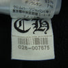 CHROME HEARTS クロムハーツ（原本無） HOODIE FLORAL CROSS フローラルクロス 袖プリント USAバックプリント ロゴ プルオーバー パーカー ブラック系 L【中古】