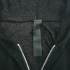 CHROME HEARTS クロムハーツ（原本無） クロスパッチ カシミヤ フード ノースリーブ ベスト ダガー ジップ ブラック系 L【中古】