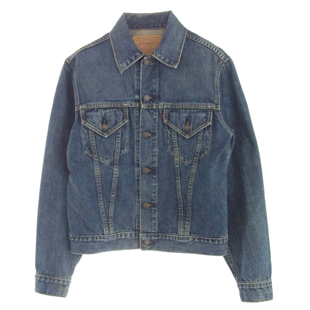 Levi's リーバイス 71557 3rd Type デニムジャケット BIG E 復刻 刻印359 フィリピン製 インディゴブルー系 38【中古】