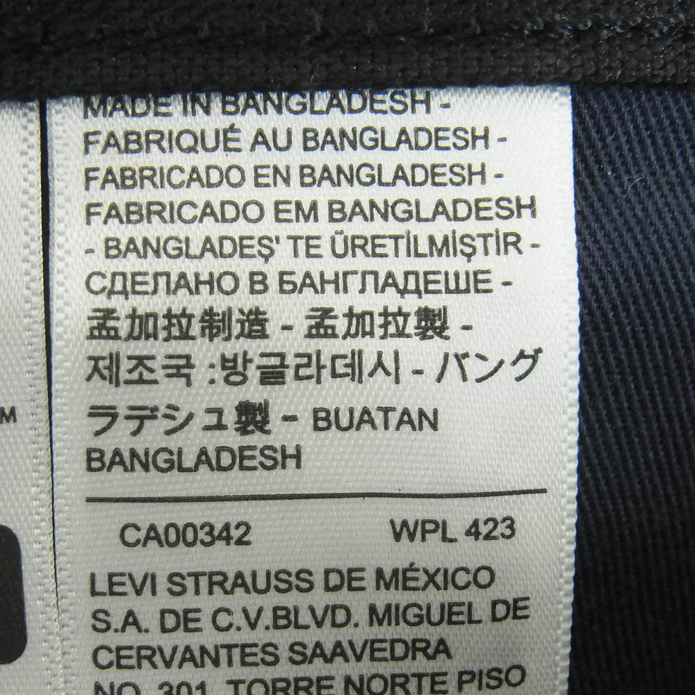 Levi's リーバイス 565 LEVI'S WORKWEAR double knee denimu pants ダブルニー デニム パンツ ブラック系 W34 L30【中古】
