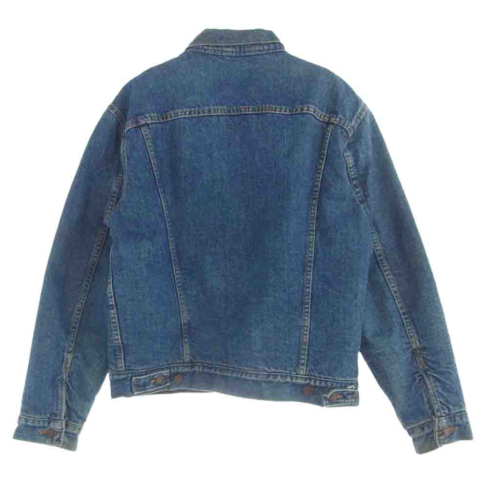 Levi's リーバイス 70506-0316 90's USA製 デニム ジャケット 裏地ブランケット 刻印527 インディゴブルー系 40【中古】