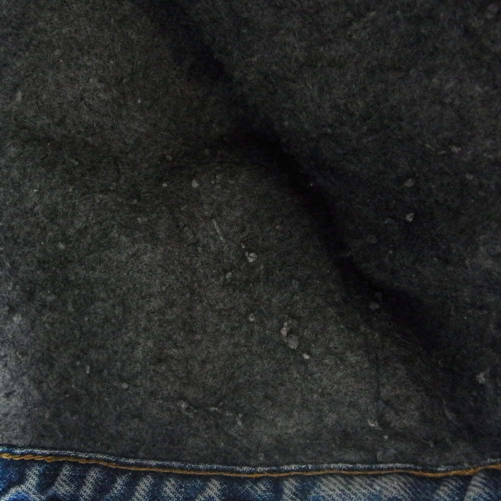 Levi's リーバイス 70506-0316 90's USA製 デニム ジャケット 裏地ブランケット 刻印527 インディゴブルー系 40【中古】