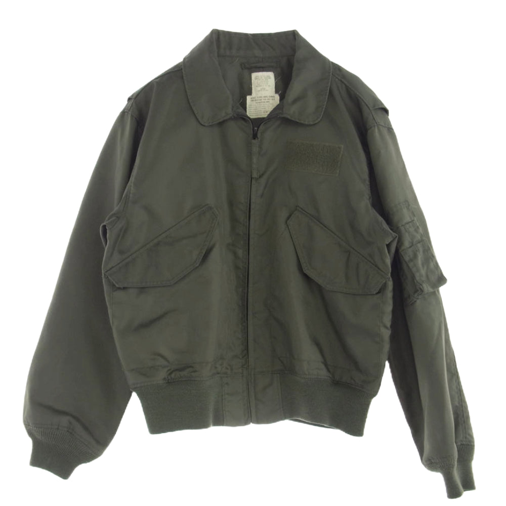 HOUSTON ヒューストン CWU-36/P フライト ジャケット カーキ系 L【中古】