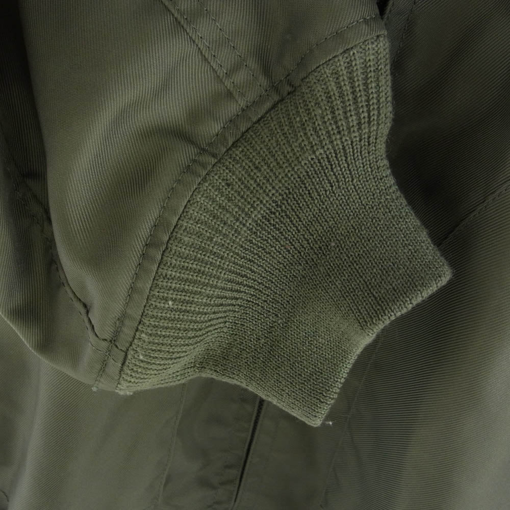 HOUSTON ヒューストン CWU-36/P フライト ジャケット カーキ系 L【中古】