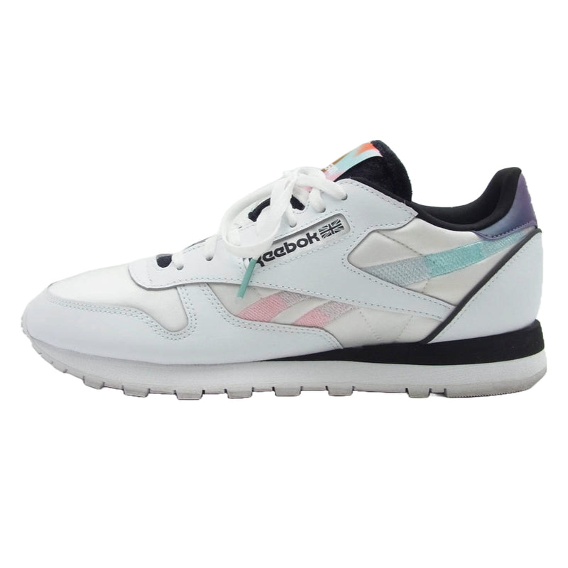 Reebok リーボック × Nao Serati ナオセラーティ GY9804 Classic Leather クラシックレザー Color Footwear スニーカー ホワイト系 27.5cm【中古】