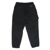 Yohji Yamamoto POUR HOMME ヨウジヤマモトプールオム HS-P02-140-1-03 REGULATION GABARDINE Z-RIB FLAP P PANTS ギャバジンリブ フラップ パンツ ブラック系 3【新古品】【未使用】【中古】