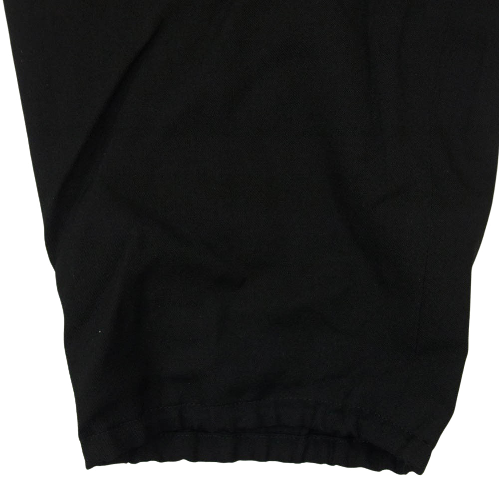 Yohji Yamamoto POUR HOMME ヨウジヤマモトプールオム HS-P02-140-1-03 REGULATION GABARDINE Z-RIB FLAP P PANTS ギャバジンリブ フラップ パンツ ブラック系 3【新古品】【未使用】【中古】