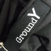 Yohji Yamamoto ヨウジヤマモト GroundY グラウンドワイ GA-P04-100-1 WOOL/POLYESTER GABARDINE BALLOON PANTS T/Wギャバジン バルーン パンツ ブラック系 3【新古品】【未使用】【中古】