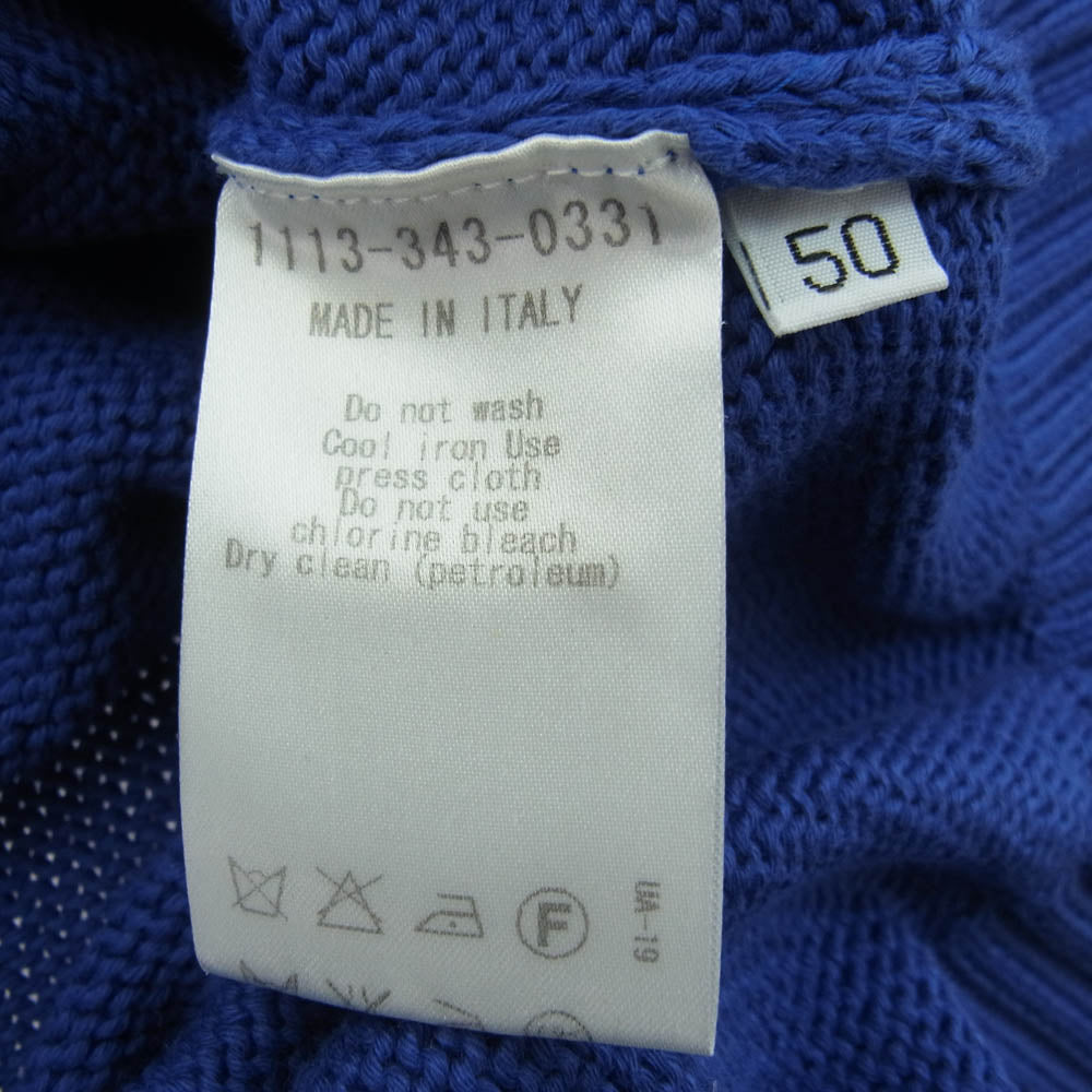 CRUCIANI クルチアーニ Vネック コットン ニット セーター イタリア製