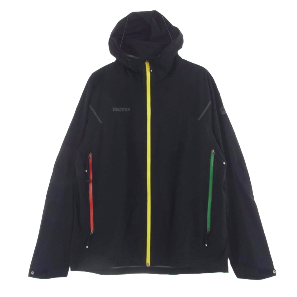 STUSSY ステューシー M0JF1001ST × Marmot Storm Light Jacket マウンテンパーカー ナイロン ジャケット ブラック系 XL【中古】