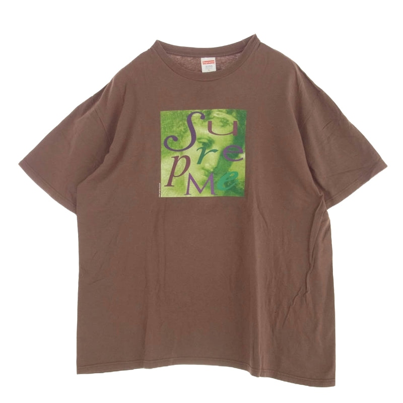 Supreme シュプリーム 17AW Venus Tee ヴィーナス プリント クルーネック 半袖 Tシャツ ブラウン系 XL【中古】