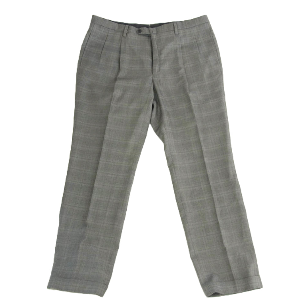UNITED ARROWS ユナイテッドアローズ SOVEREIGN ソブリン チェック柄 セットアップ スーツ ジャケット パンツ グレー系 54【中古】