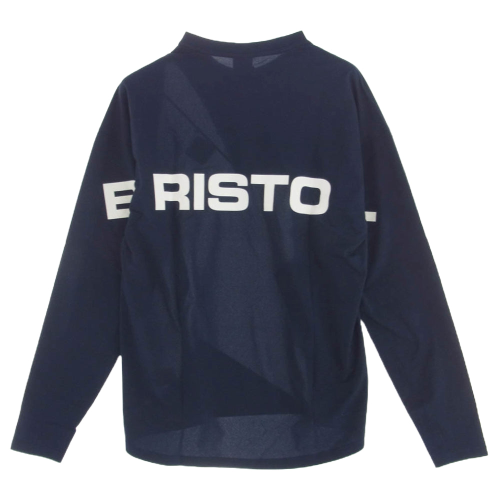 F.C.R.B. エフシーアールビー FCRB-180012 BIG STAR TRAINING TOP L/S トレーニング トップ ロングスリーブ シャツ 長袖 ネイビー系 XL【新古品】【未使用】【中古】