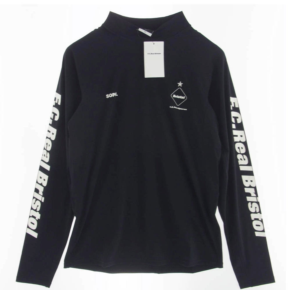 F.C.R.B. エフシーアールビー FCRB-180018 UNDER LAYER TOP アンダー レイヤー ロングスリーブ カットソー 長袖 ブラック系 XL【新古品】【未使用】【中古】