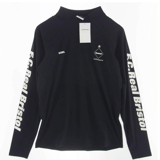 F.C.R.B. エフシーアールビー FCRB-180018 UNDER LAYER TOP アンダー レイヤー ロングスリーブ カットソー 長袖 ブラック系 XL【新古品】【未使用】【中古】