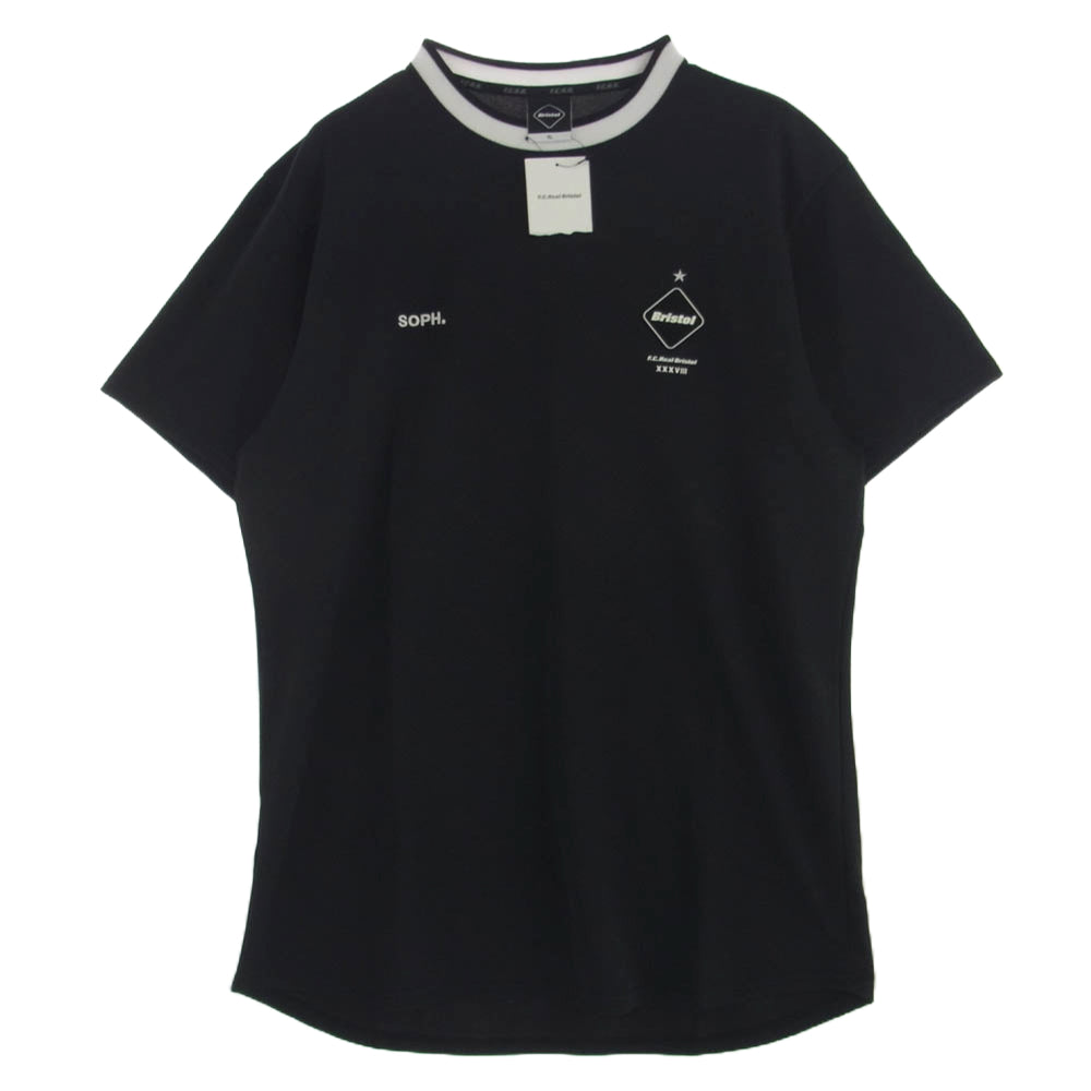 F.C.R.B. エフシーアールビー FCRB-178012 TRAINING TOP L/S トレーニング トップ ロングスリーブ シャツ 長袖 ブラック系 XL【新古品】【未使用】【中古】