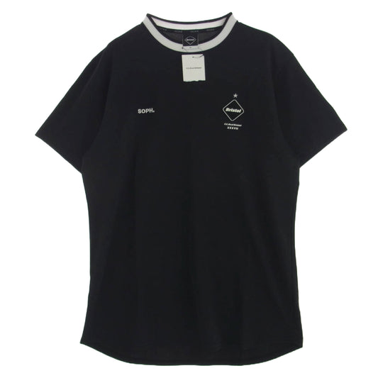 F.C.R.B. エフシーアールビー FCRB-178012 TRAINING TOP L/S トレーニング トップ ロングスリーブ シャツ 長袖 ブラック系 XL【新古品】【未使用】【中古】
