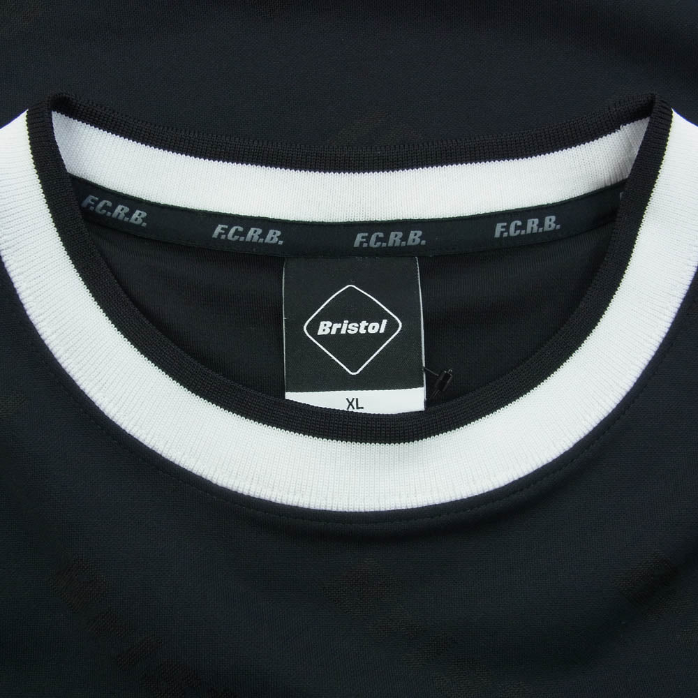 F.C.R.B. エフシーアールビー FCRB-178012 TRAINING TOP L/S トレーニング トップ ロングスリーブ シャツ 長袖 ブラック系 XL【新古品】【未使用】【中古】
