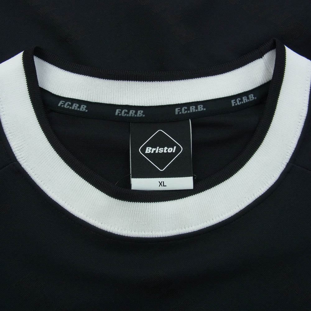 F.C.R.B. エフシーアールビー FCRB-178012 TRAINING TOP L/S トレーニング トップ ロングスリーブ シャツ 長袖 ブラック系 XL【新古品】【未使用】【中古】